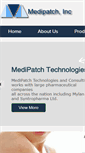 Mobile Screenshot of medipatchtechnologies.com